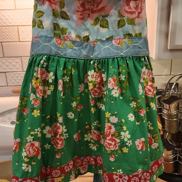 Matilda Jane strawberry fields knot Tie Dress/Tunic, Girls size 6 - Picture 4 of 7